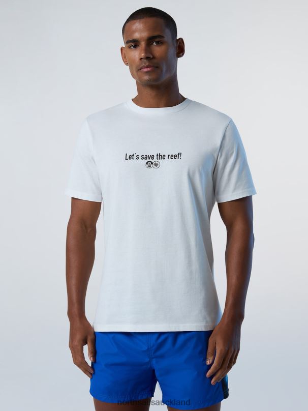 CORAL GARDENERS TSHIRT Snow white Clothing Men X20HV131 North Sails