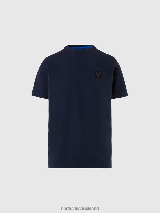 ORGANIC COTTON T-SHIRT Navy blue Clothing Men X20HV187 North Sails