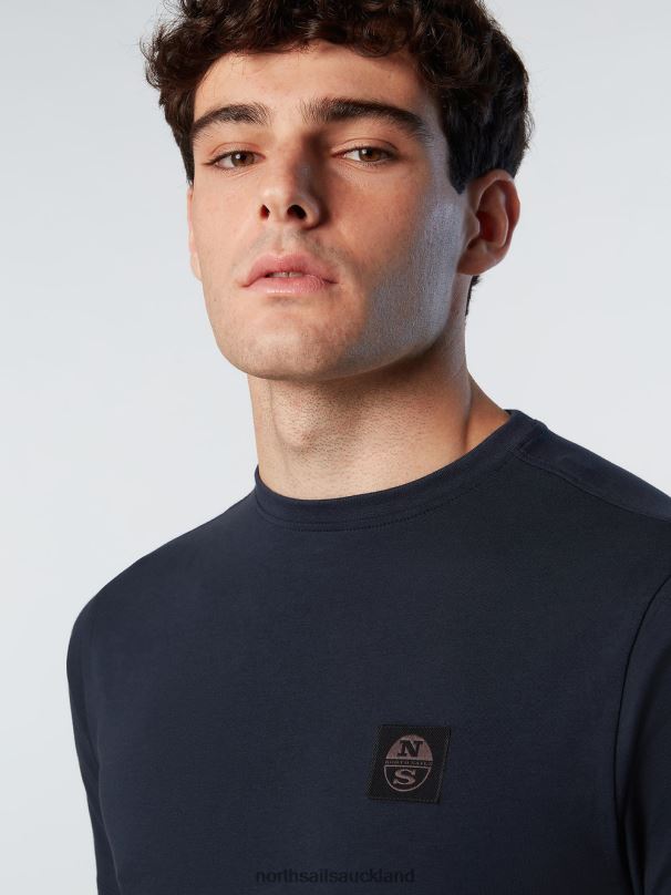ORGANIC COTTON T-SHIRT Navy blue Clothing Men X20HV187 North Sails