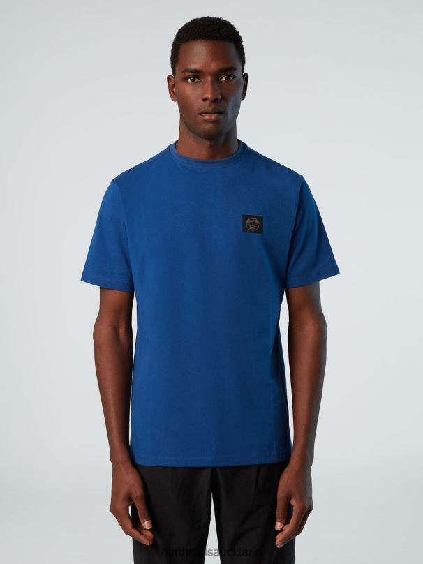 ORGANIC COTTON T-SHIRT Ocean blue Clothing Men X20HV186 North Sails