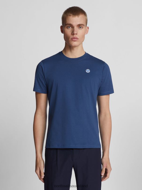 SHORT-SLEEVED T-SHIRT Dark denim Clothing Men X20HV1274 North Sails