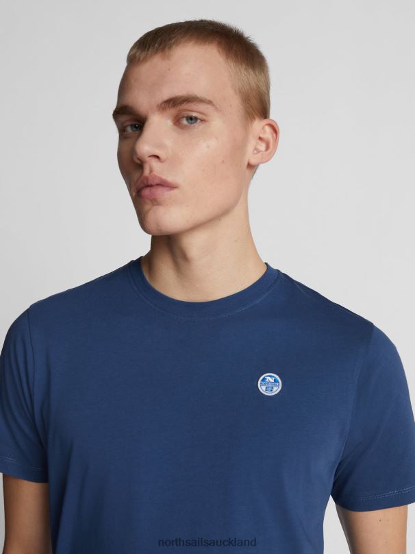 SHORT-SLEEVED T-SHIRT Dark denim Clothing Men X20HV1274 North Sails