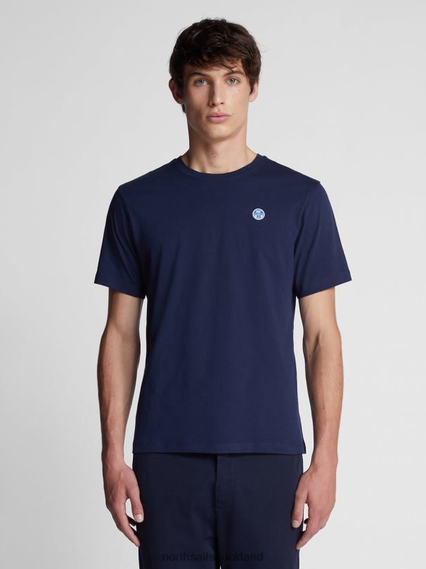 SHORT-SLEEVED T-SHIRT Navy blue Clothing Men X20HV1276 North Sails