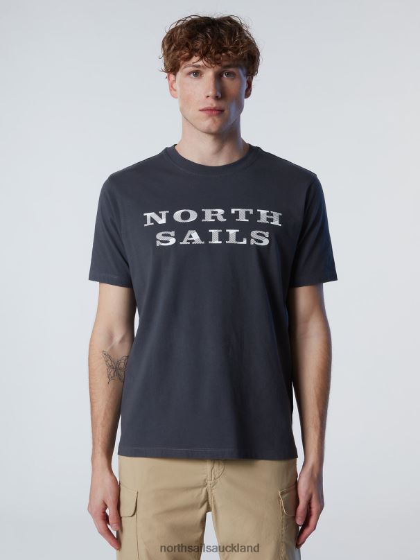 T-SHIRT WITH CHEST PRINT Asphalt Clothing Men X20HV146 North Sails