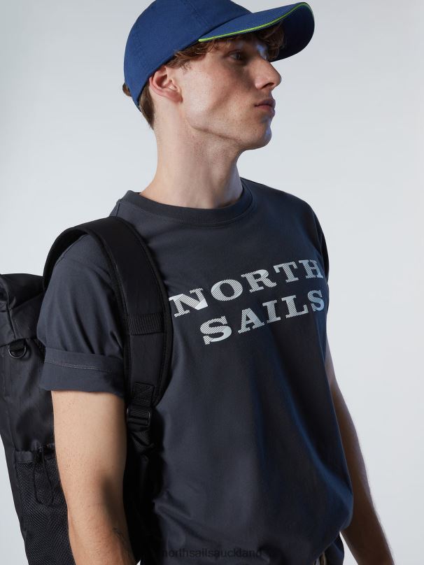 T-SHIRT WITH CHEST PRINT Asphalt Clothing Men X20HV146 North Sails