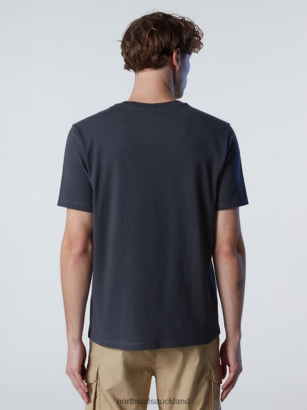 T-SHIRT WITH CHEST PRINT Asphalt Clothing Men X20HV146 North Sails