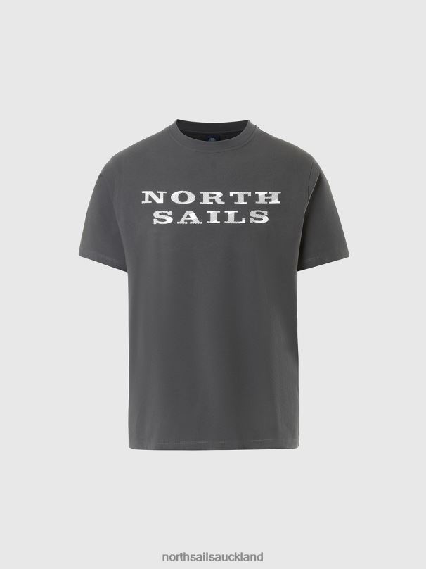 T-SHIRT WITH CHEST PRINT Asphalt Clothing Men X20HV146 North Sails