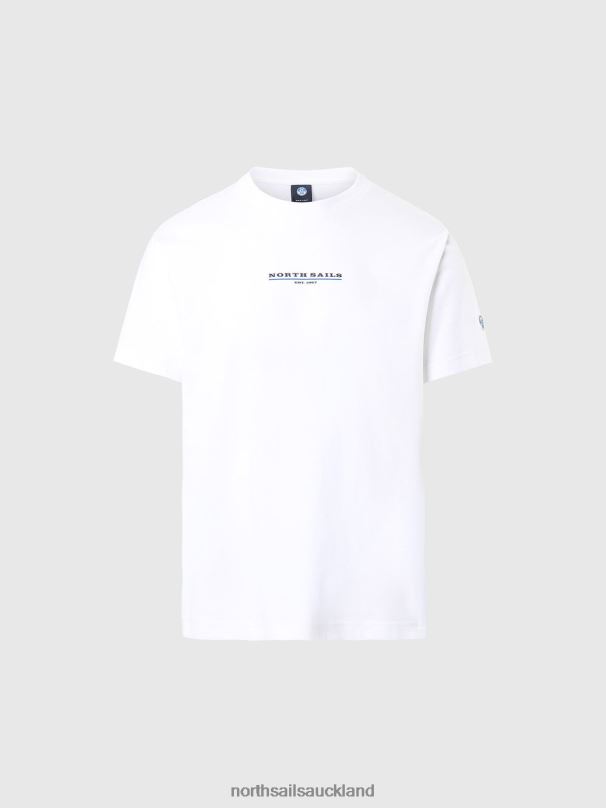 T-SHIRT WITH CHEST PRINT White Clothing Men X20HV152 North Sails