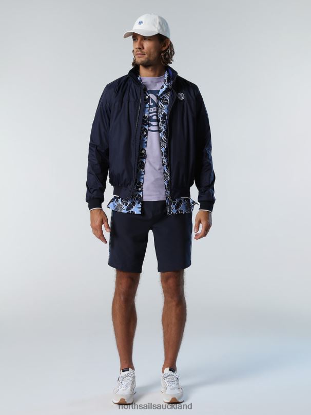 T-SHIRT WITH MAXI LOGO PRINT Dusty lilac Clothing Men X20HV174 North Sails