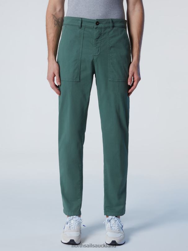 COLUMBIA FATIGUE PANTS Military green Clothing Men X20HV322 North Sails