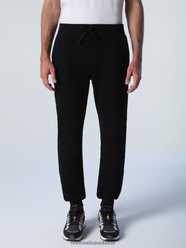 DRAWSTRING TROUSERS Black Clothing Men X20HV944 North Sails