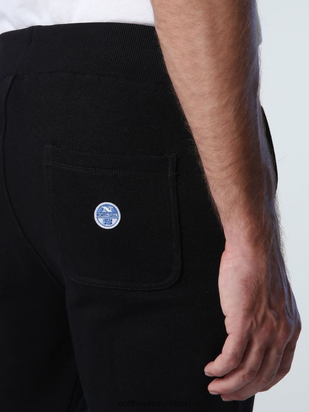 DRAWSTRING TROUSERS Black Clothing Men X20HV944 North Sails