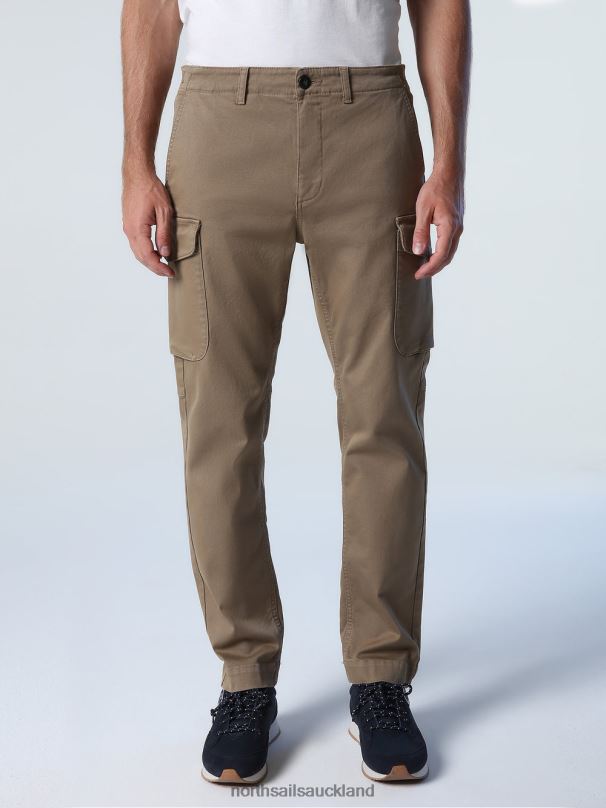 GABARDINE CARGO PANTS Winter khaki Clothing Men X20HV742 North Sails
