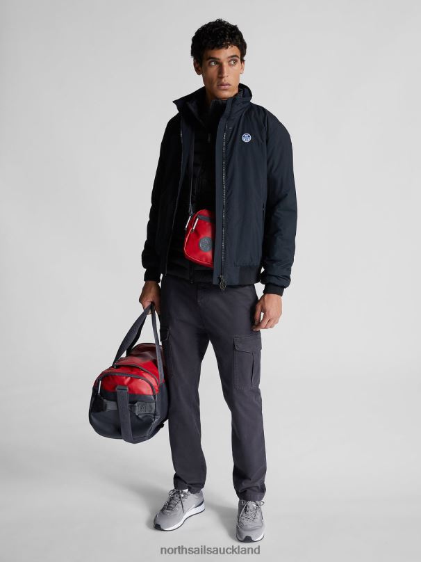 STRETCH GABARDINE TROUSERS Asphalt Clothing Men X20HV1345 North Sails