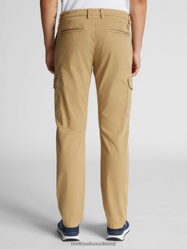 STRETCH GABARDINE TROUSERS Winter khaki Clothing Men X20HV1342 North Sails