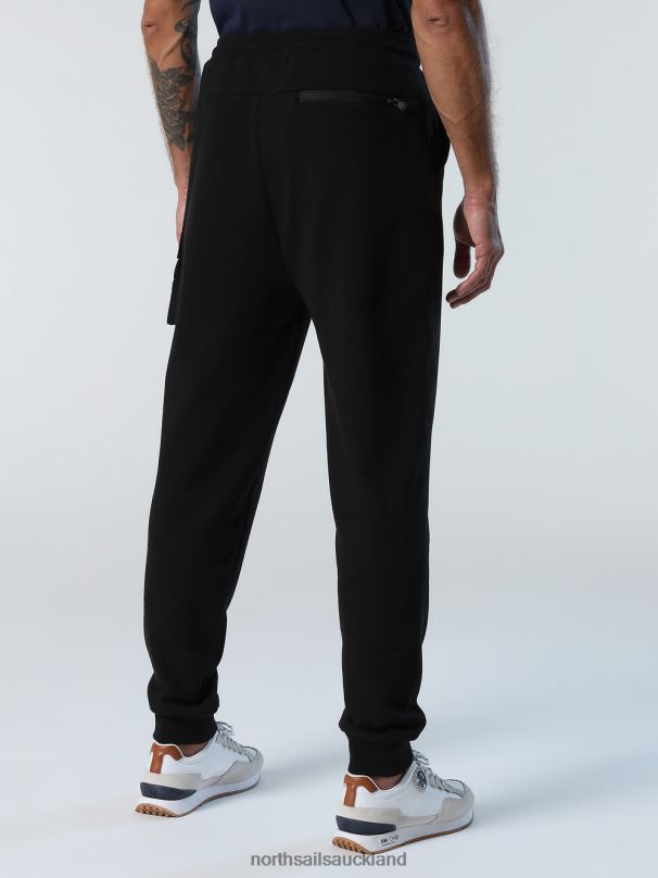 SWEATPANTS WITH POCKET Black Clothing Men X20HV319 North Sails