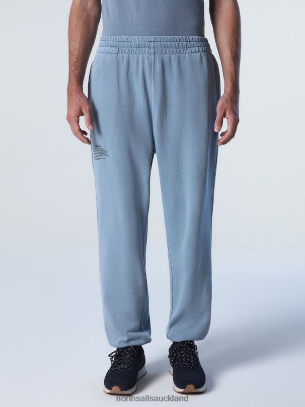 TROUSERS WITH MINERAL DYE China blue Clothing Men X20HV1022 North Sails