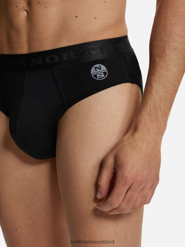 BAMBOO BRIEFS Black Clothing Men X20HV507 North Sails