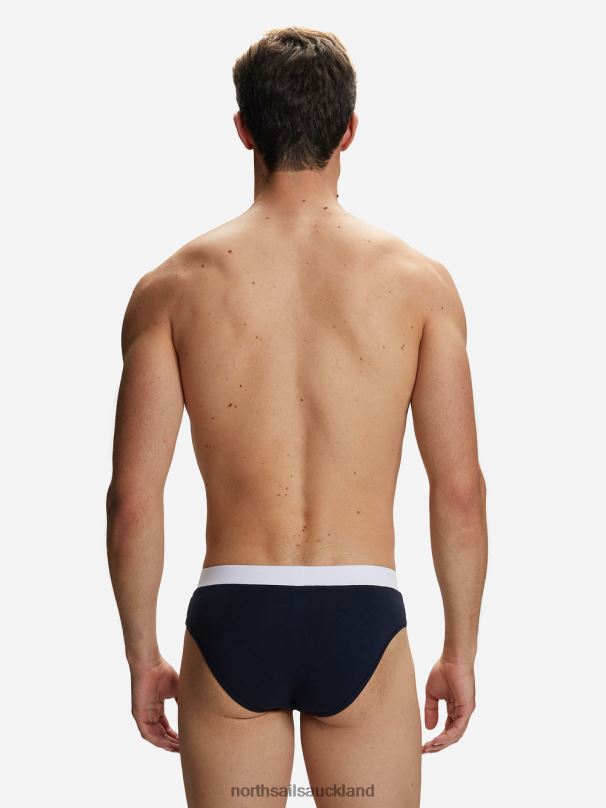 BRIEFS WITH CONTRAST WAIST Combo 2 Clothing Men X20HV486 North Sails