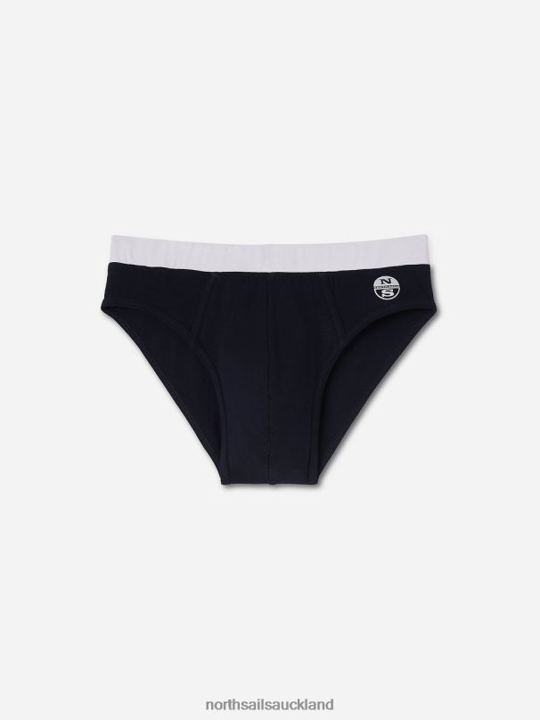 BRIEFS WITH CONTRAST WAIST Combo 2 Clothing Men X20HV486 North Sails