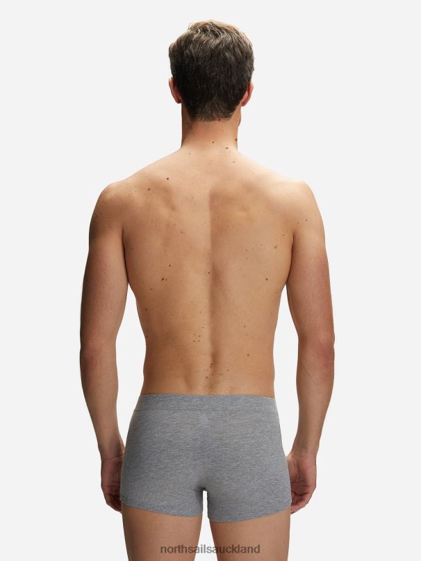 ORGANIC COTTON BOXERS Grey melange Clothing Men X20HV490 North Sails
