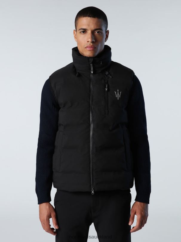 ATLANTIC VEST X MASERATI Black Clothing Men X20HV718 North Sails