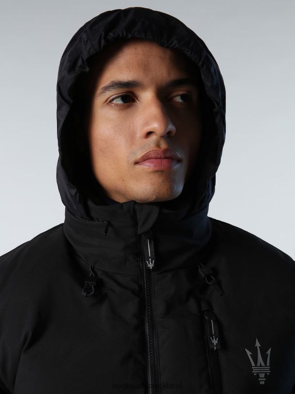 ATLANTIC VEST X MASERATI Black Clothing Men X20HV718 North Sails