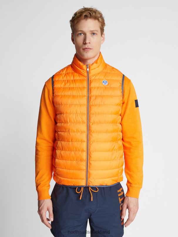 CROZET VEST Vibrant orange Clothing Men X20HV1155 North Sails