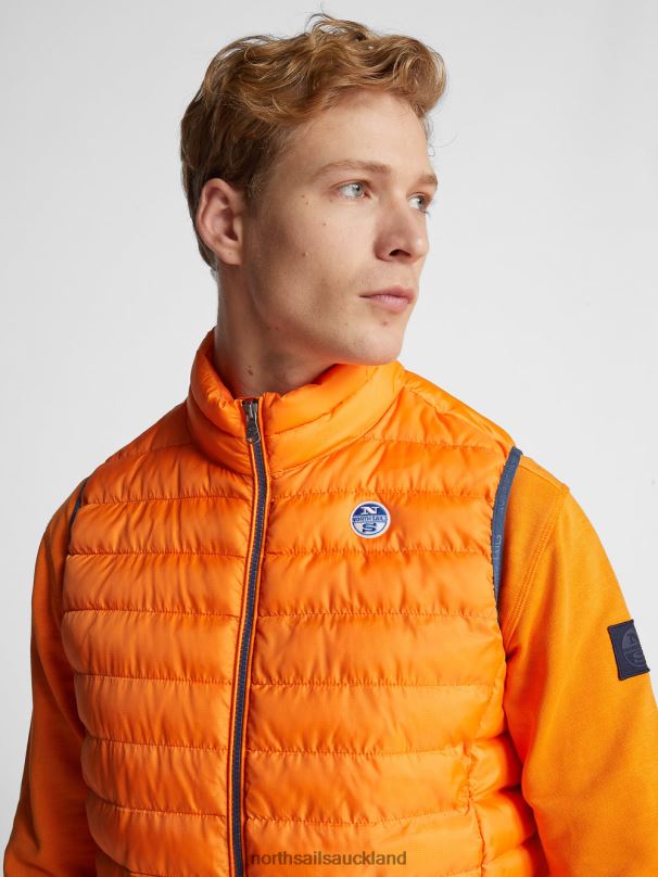 CROZET VEST Vibrant orange Clothing Men X20HV1155 North Sails