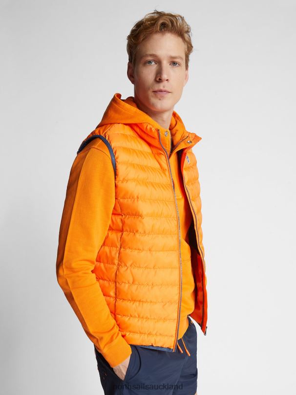 CROZET VEST Vibrant orange Clothing Men X20HV1155 North Sails