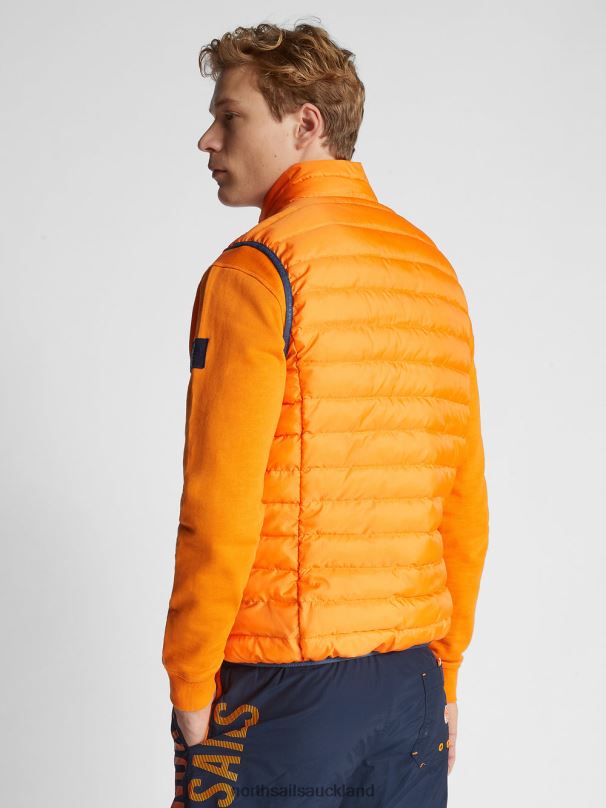 CROZET VEST Vibrant orange Clothing Men X20HV1155 North Sails