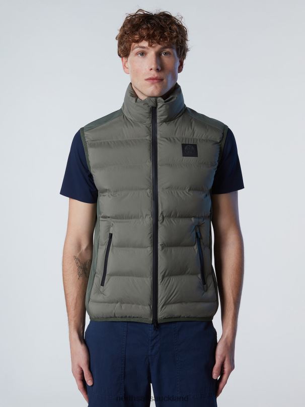 UTILITY VEST Military green Clothing Men X20HV25 North Sails