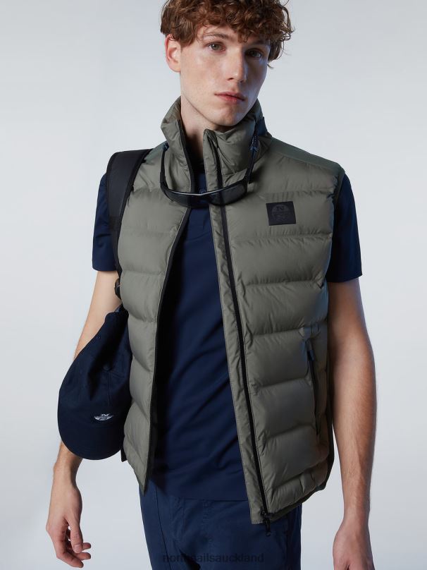 UTILITY VEST Military green Clothing Men X20HV25 North Sails