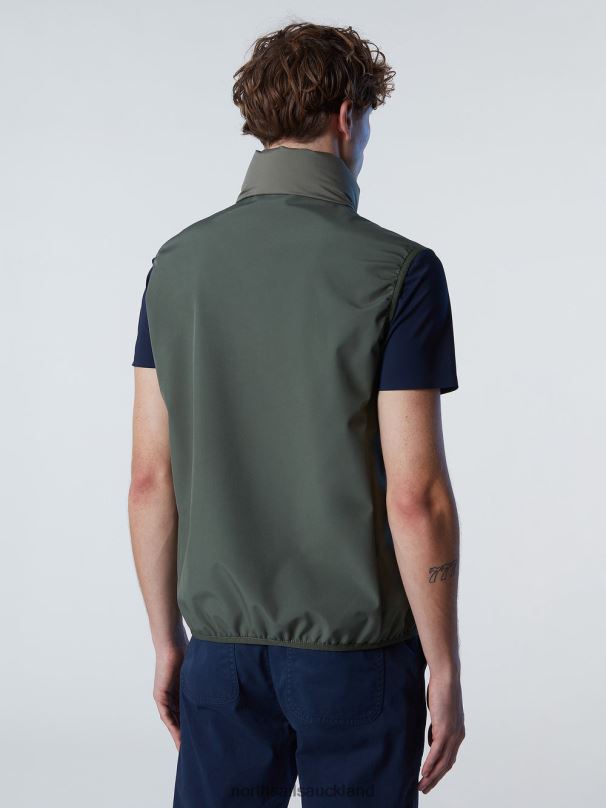 UTILITY VEST Military green Clothing Men X20HV25 North Sails