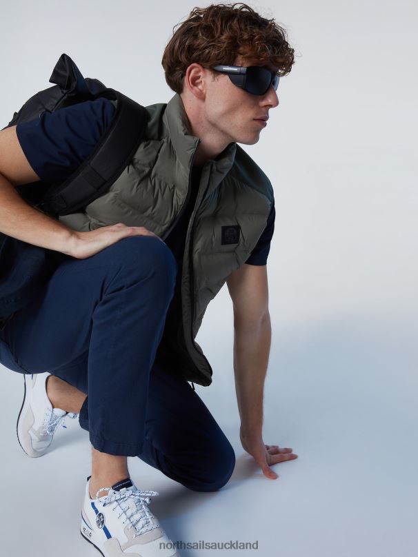 UTILITY VEST Military green Clothing Men X20HV25 North Sails