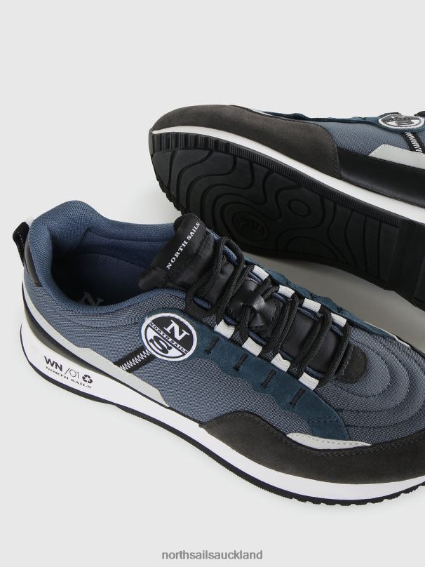 HITCH PURE SNEAKERS Gray-green Footwear Men X20HV709 North Sails