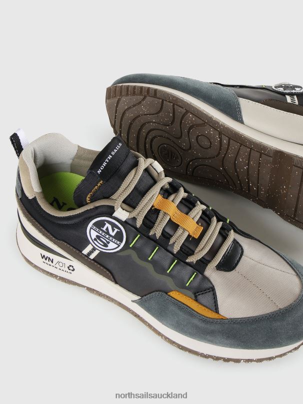 WINCH POLAR SNEAKERS Anthracite-multicolor Footwear Men X20HV706 North Sails