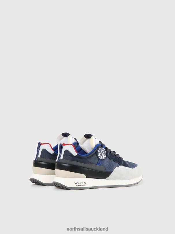 WINCH RECY SNEAKERS Navy-grey-blue Footwear Men X20HV711 North Sails