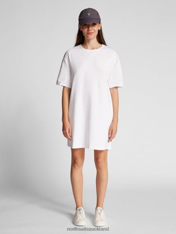 ORGANIC INTERLOCK DRESS White Clothing Women X20HV1525 North Sails