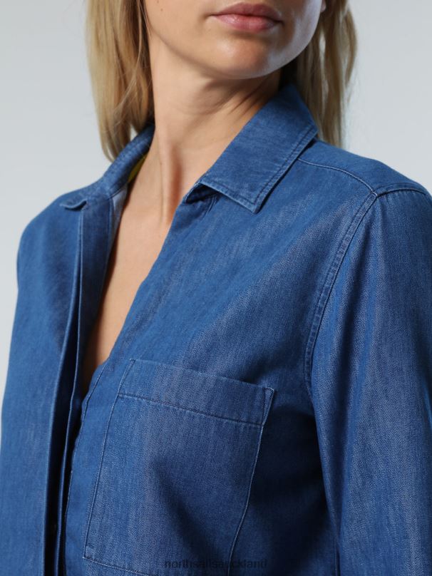 COTTON AND TENCEL BLOUSE Combo 2 Clothing Women X20HV578 North Sails