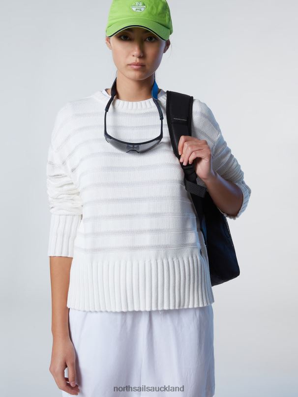 STRIPED CREW-NECK Combo 1 Clothing Women X20HV590 North Sails