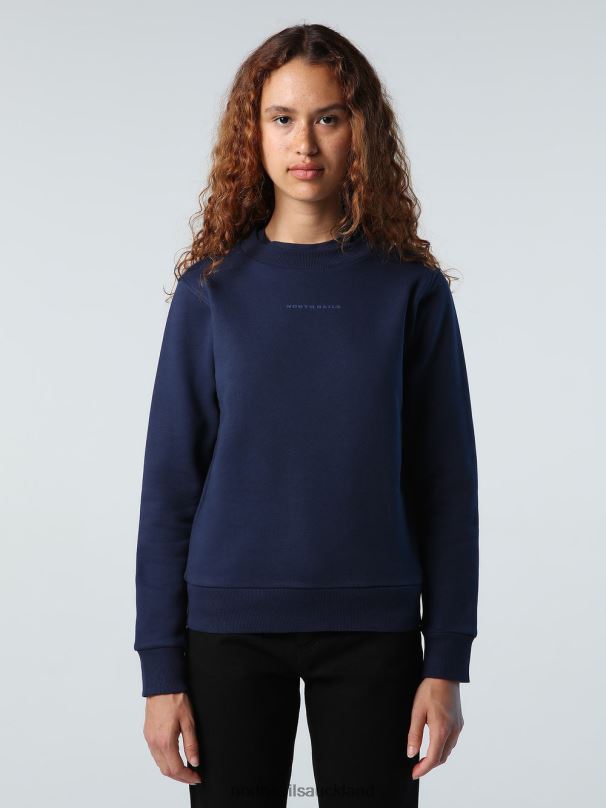 CREW-NECK SWEATSHIRT Navy blue Clothing Women X20HV1419 North Sails