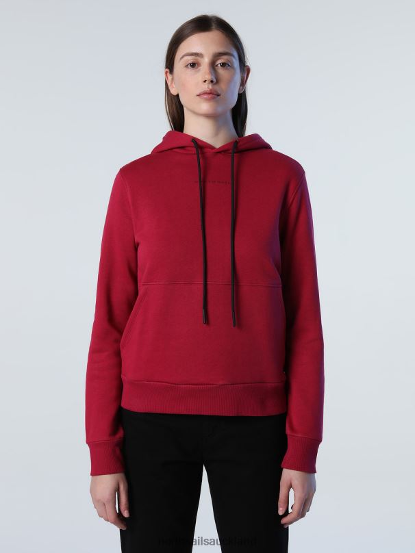 HOODED SWEATSHIRT Deep cherry Clothing Women X20HV1391 North Sails