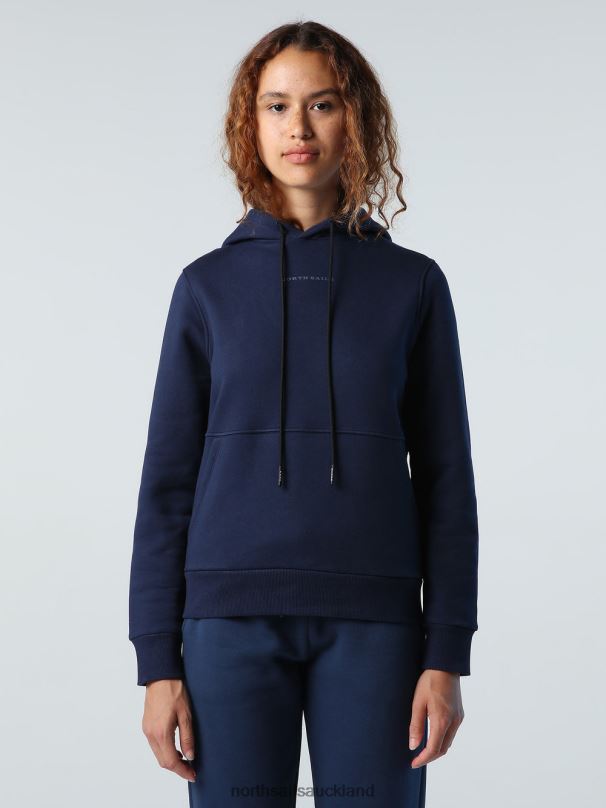 HOODED SWEATSHIRT Navy blue Clothing Women X20HV1392 North Sails