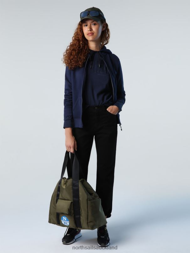 ZIP-UP SWEATSHIRT Navy blue Clothing Women X20HV1431 North Sails