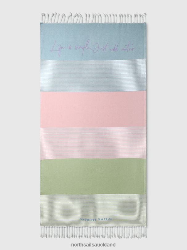 STRIPED BEACH TOWEL Combo 1 Beachwear Women X20HV646 North Sails