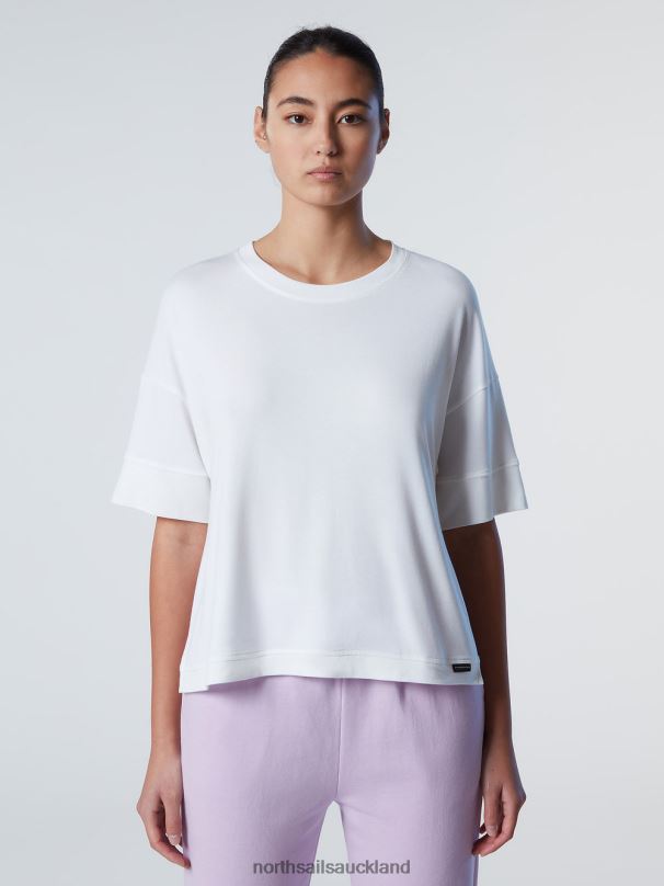 DROPPED-SHOULDER TOP White Clothing Women X20HV592 North Sails