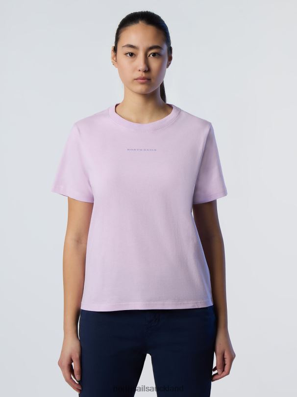 ORGANIC COTTON T-SHIRT Lilac bloom Clothing Women X20HV555 North Sails