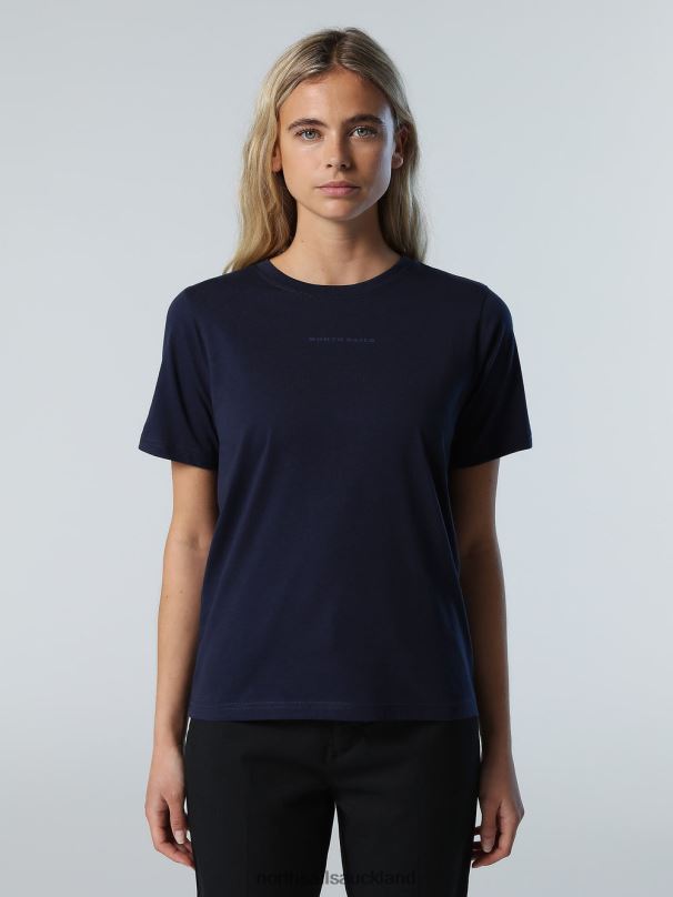 ORGANIC COTTON T-SHIRT Navy blue Clothing Women X20HV553 North Sails