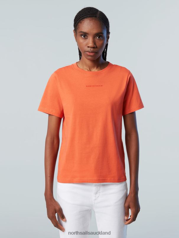 ORGANIC COTTON T-SHIRT Paprika Clothing Women X20HV552 North Sails